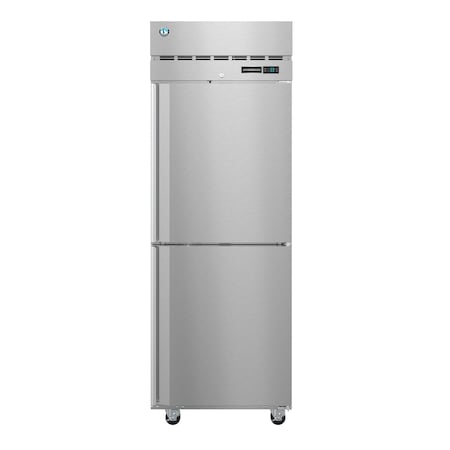 Hoshizaki Freezer, Single Section Upright, Half Stainless Doors with Lock F1A-HS